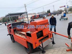 陜西省寶雞市岐山縣三方合作共同研制GQ-1800E型自驅(qū)動(dòng)機(jī)械式疏通機(jī)